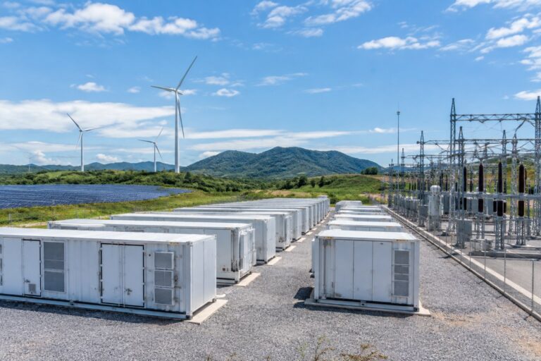 Sistema de baterías de almacenamiento de energía a gran escala conectado a infraestructura eléctrica en Brasil
